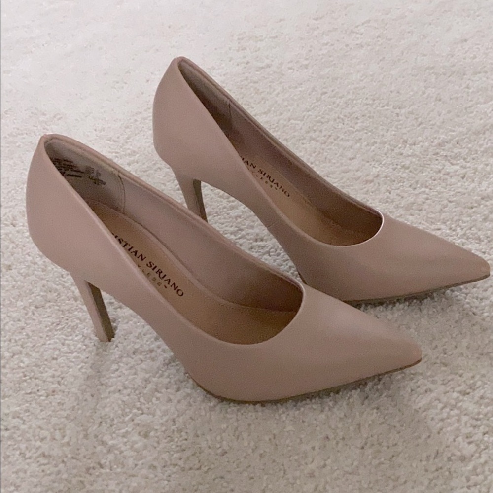 Beige/Nude (Christian Siriano) high heels